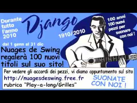 Porto Cabello : play-back n°100 (Nuages de Swing 100 years Django 100 play-a-long)