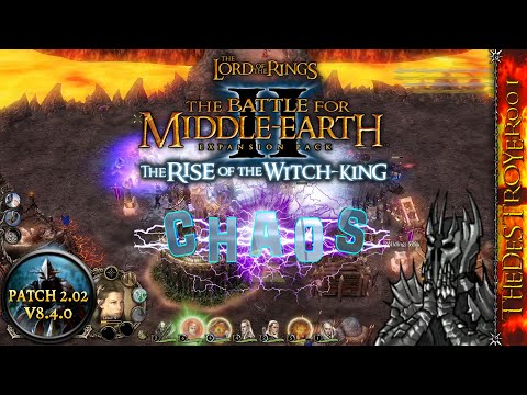 This Game Was HOT! | CHAOS 4V4 | LotR BFME2 RotWK 2.02