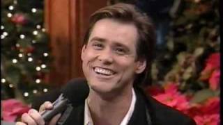 Jim Carrey Sings White Christmas - FUNNY!!