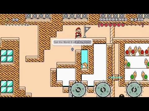 [1YMM] Infiltration Of Koopadyne by Ayumi 一SUPER MARIO MAKER一 NO COMMENTARY 1AN