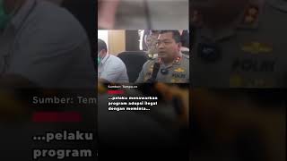 Download lagu Polres Bogor mengungkap Kasus Perdagangan Bayi Berkedok Yayasan mp3