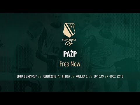 Skrót spotkania PAŻP - Free Now ( Legia Biznes Cup Jesień 2019 )