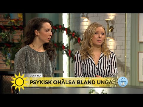 "Psykisk ohälsa bland unga blir extra tydligt på skolloven" - Nyhetsmorgon (TV4)