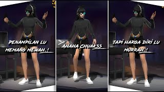 Download lagu 6 PRESET AM FF KATA KATA SINDIRAN BUAT COWO DAN CEWE🎟FULL SUARA CEWE DIBAWAH 5MB! mp3