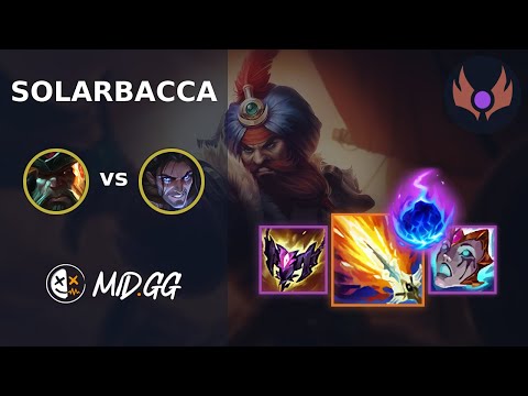 MID.GG: [ solarbacca ] Gangplank MID vs Sylas | EUW MASTER | LOL Season 2024