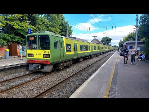 Class 8600 Dart Departing Sandymount Station