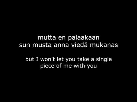 Jonne Aaron - Yksin lyrics (FIN&ENG)