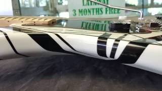 Video thumbnail for for sale on ebay Charvel EVH Art series electric guitar robertpawn01 by Robert Rodriguez