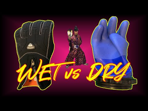 Gloves - WET vs DRY | UKDiver