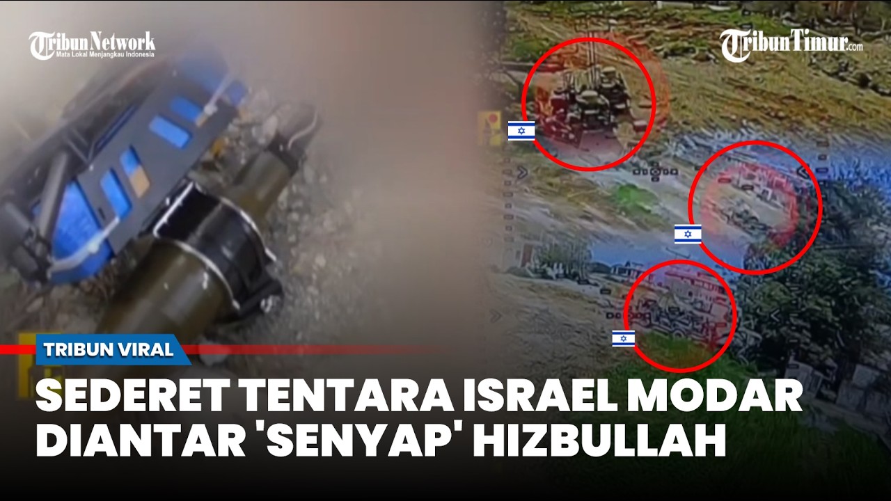 Serangan Senyap di Bint Jbeil, Drone Hizbullah Hantam Kendaraan Militer Israel
