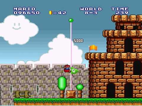 Super Mario Bros -SNES- Perfect Run