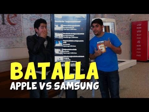La batalla entre Apple y Samsung