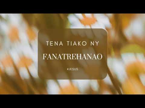 Tena tiako ny fanatrehanao - Rvd Fara (I Love your Presence - Bethel)