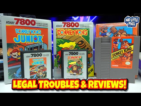 The Impossible Ports? The Insane Timing of Donkey Kong's Atari Ports (NES vs 7800 Review)