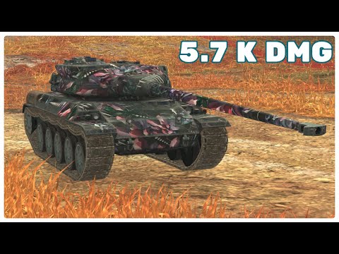 AMX 30 1er prototype ● 5.7 K DAMAGE ● 3 KILLS ● WoT Blitz Best Replays