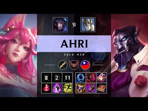 Ahri Mid vs Galio - TW Grandmaster Patch 25.16