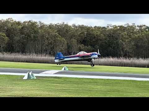 A completely normal Yak-110 landing.