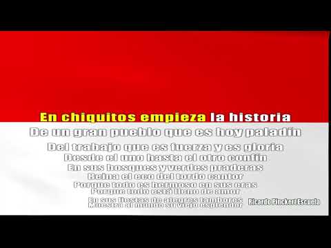 Himno a la Provincia Chiquitos | Santa Cruz – Bolivia | Versión Orquestal + Lyric