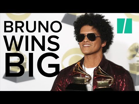 Bruno Mars Wins Seven Awards At The Grammys