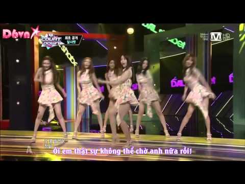 [Dal6vn][Vietsub][130621] Dal★shabet - Dalshabet Girls + Be Ambitious@ Mnet Comeback Stage