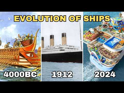 EVOLUTION OF SHIPS (4000 BC - 2024)