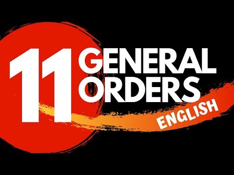 11 General Orders English Version | Proud Sekyu