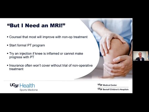 How to Diagnose and Manage the Top Knee Problems in Primary Care - Drew Lansdown, MD