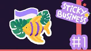 【Sticky Business】#1 オリジナルステッカーを作ろう！
