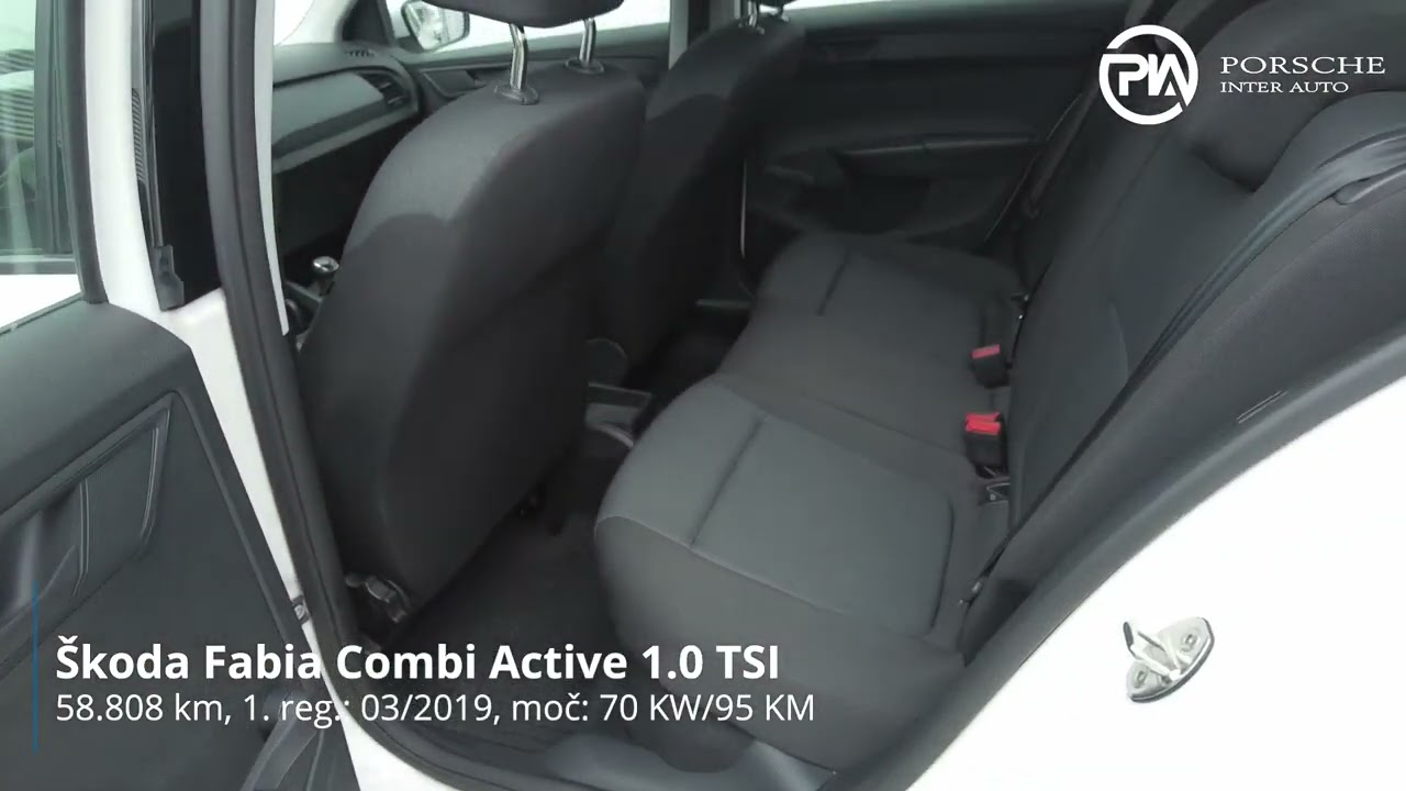 Škoda Fabia Active Combi 1.0 TSI - SLOVENSKO VOZILO