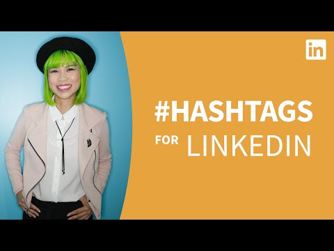 Social Media Marketing Tutorial - Using hashtags on LinkedIn