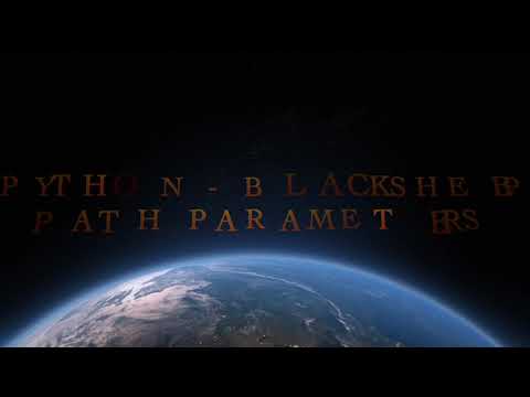 Python Blacksheep Path Parameters