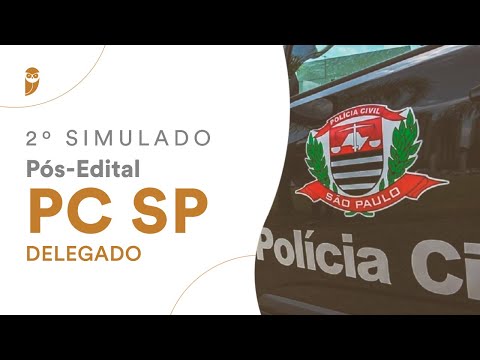 2º Simulado PC SP Delegado - Pós-edital - Correção