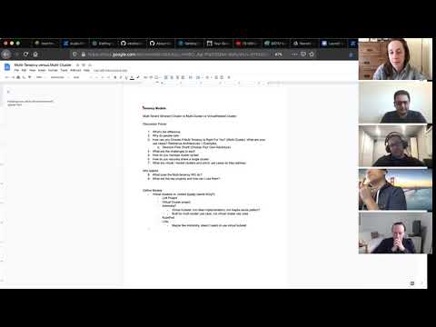 Kubernetes Working Group for Multi-tenancy 20210309