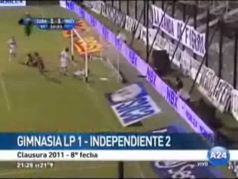 Gimnasia 1-2 Independiente Torneo Clausura 2011