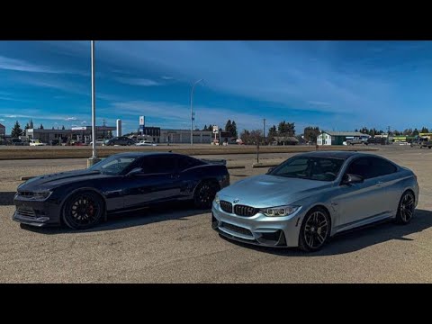 480 whp Camaro ss vs bmw m4