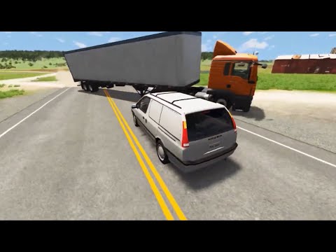 Полная реконструкция страшной аварии Татьяны Снежиной / BeamNG.drive