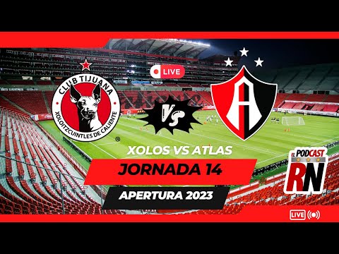 XOLOS VS ATLAS, ¿Dónde ver EN VIVO Liga MX 2023? - Jornada 14 ¿Cómo Ver Gratis?