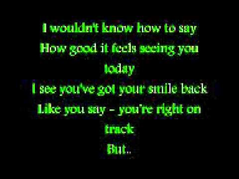Will Young- Leave Right Now with lyrics