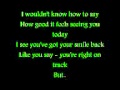 Will Young- Leave Right Now with lyrics 