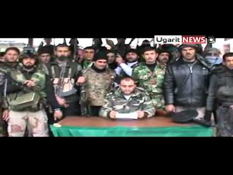 بيان إعلان تشكيل كتيبة أبي بكر الصديق في مدينة الرستن