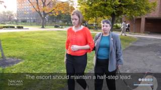 How to Properly Escort an Individual Who is Blind