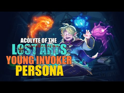 YOUNG INVOKER PERSONA - ACOLYTE OF THE LOST ARTS - PREVIEW (DOTA 2)