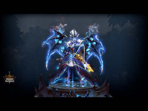 QUEEN OF PAIN MIXED SET DOTA 2 ARCANA IMMORTAL Bloodfeather Finery