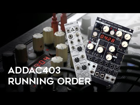 ADDAC 403 - VC Time Signature Clock Sources - Best Clock in Eurorack - 2026 image 3