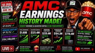 AMC EARNINGS REPORT!! HISTORY MADE