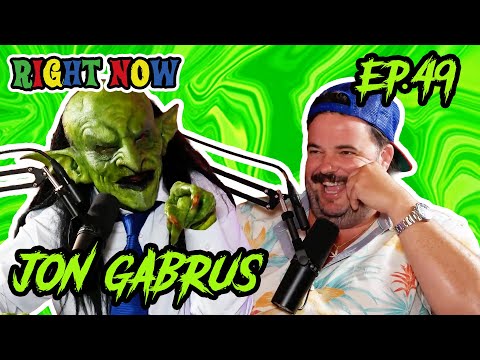 Jon Gabrus & a Goblin are a 90's Sitcom | Ep 49 | Right Now Podcast