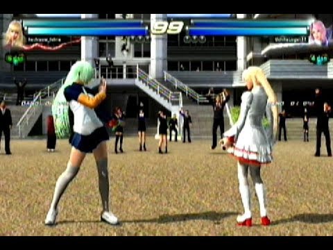 02 Lili y Alisa vs Lili y Alisa  - Tekken Tag Tournament 2 PS3