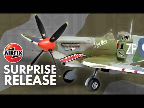 Airfix | Surprise Release! Supermarine Spitfire Mk.VIII - 1:24 Scale