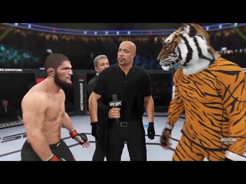 Khabib vs. Tiger - EA Sports UFC 4