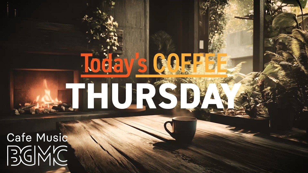 Slow Summer Cafe Jazz - Calm Piano & Bossa Nova for Thursday Work